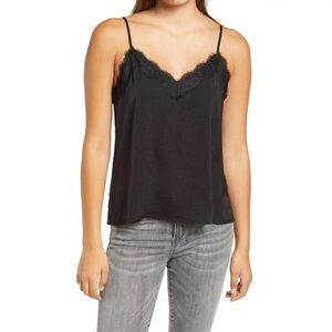 Women’s BP. Black Lace Top XXS